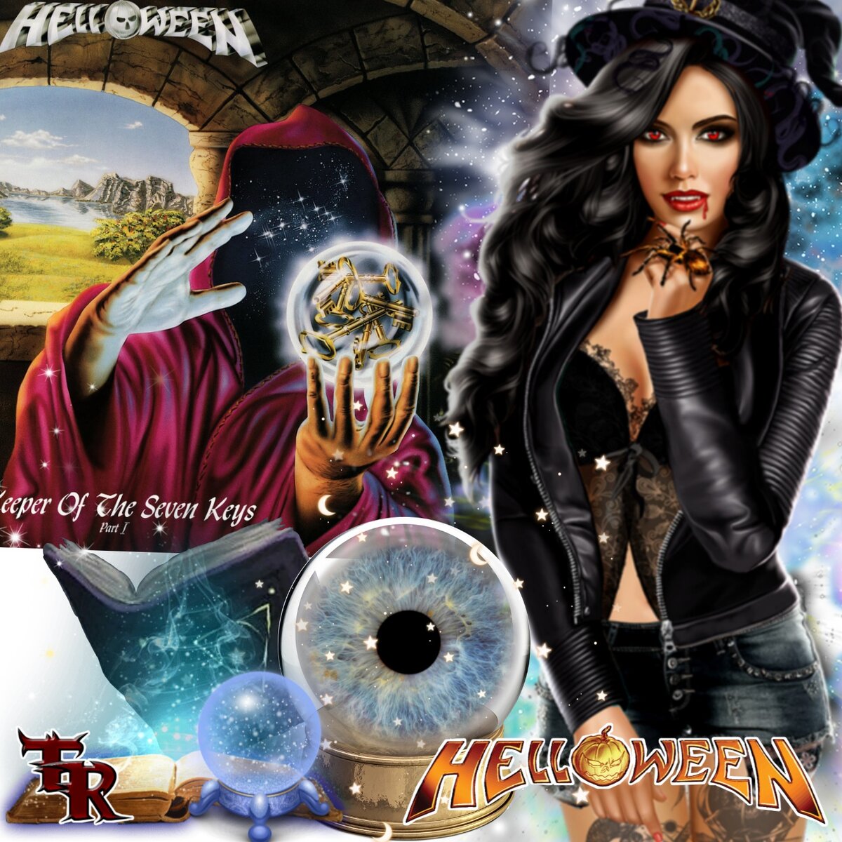 ArtWork Helloween - Keeper of the Seven Keys Part I (1987)