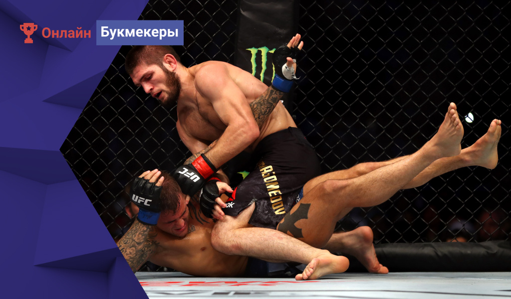 Хабиб Нурмагомедов на ринге 