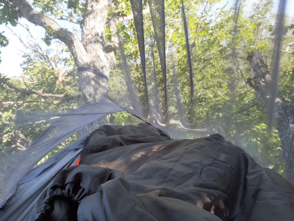 Утро при подъёме на Бабуган