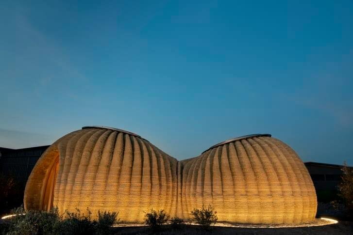 Цифровой дом из глины - модель Текла от Массимо Моретти