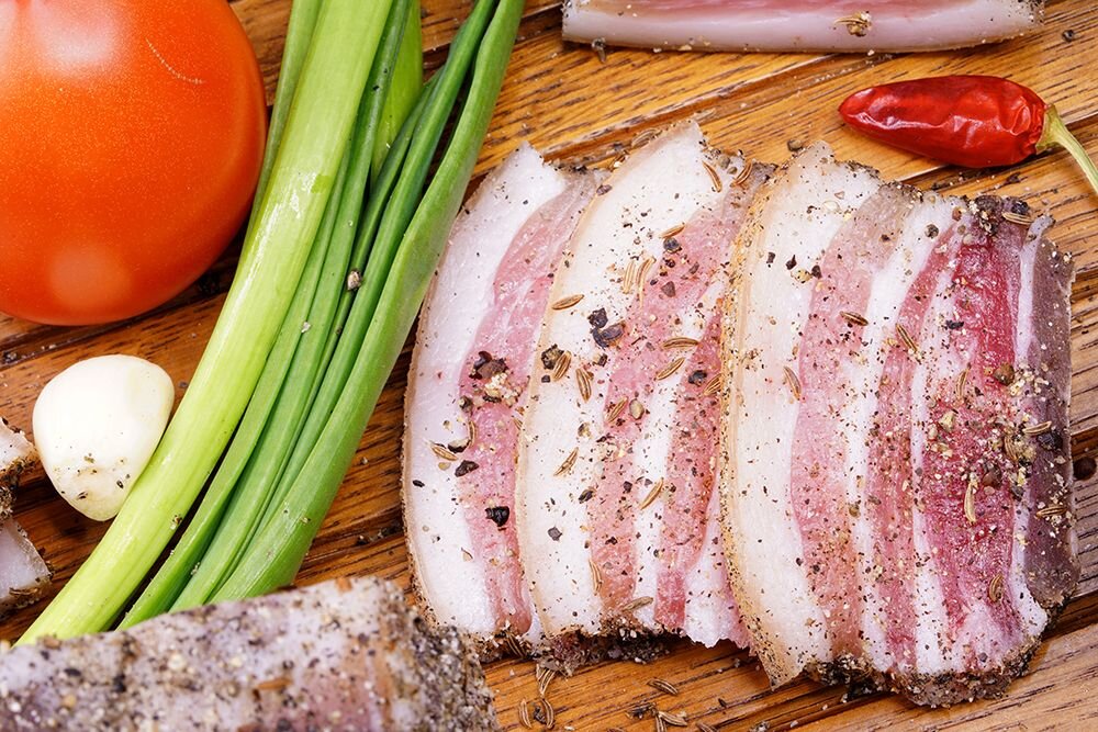 Сало в рассоле