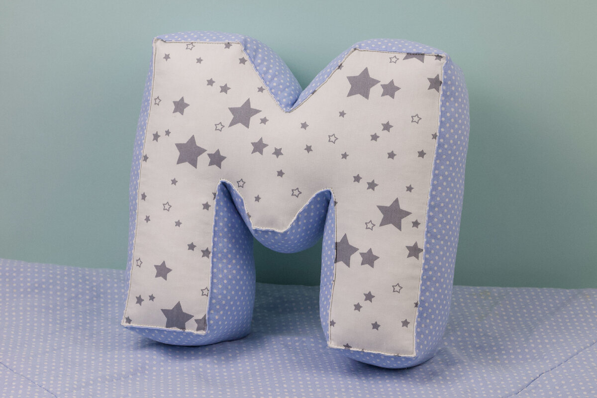 #буква подушка #подушка #декор #мастер-классы #diy #сделай сам #шьем сами #шьем детям #интерьер #кройка и шитье 