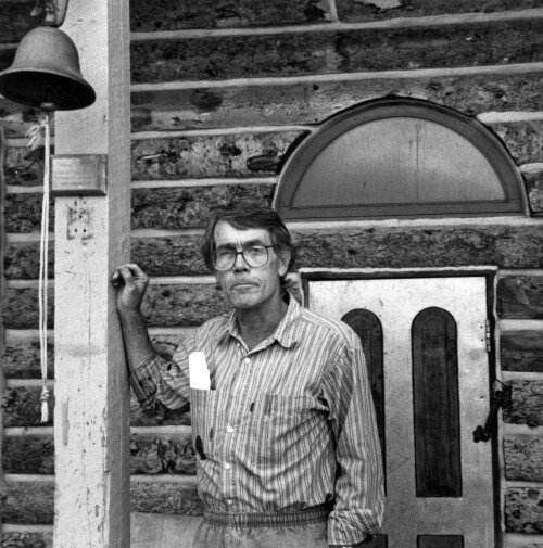 Джордж Стрэнахен в 1992 году, фото - Aspen Historical Society, Aspen Times Collection