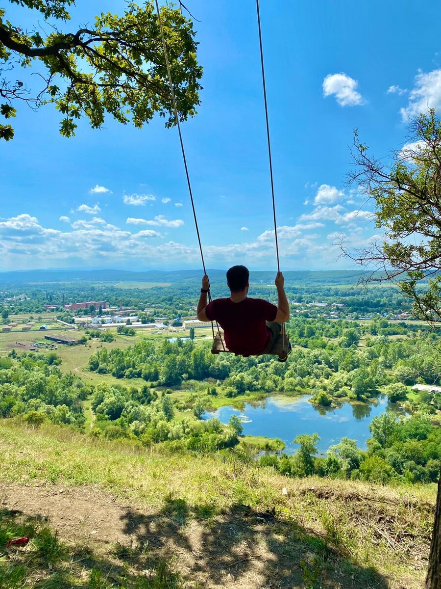 Я на качели