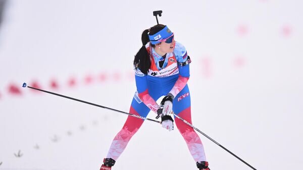    Российская биатлонистка Анастасия Гореева© РИА Новости / Владимир Астапкович