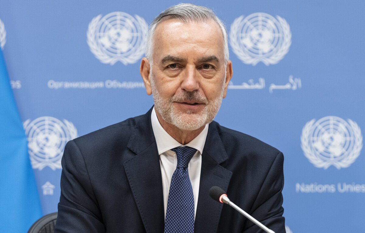    Председатель конференции ДНЯО Густаво Злаувинен  Lev Radin/Sipa USA via Reuters Connect