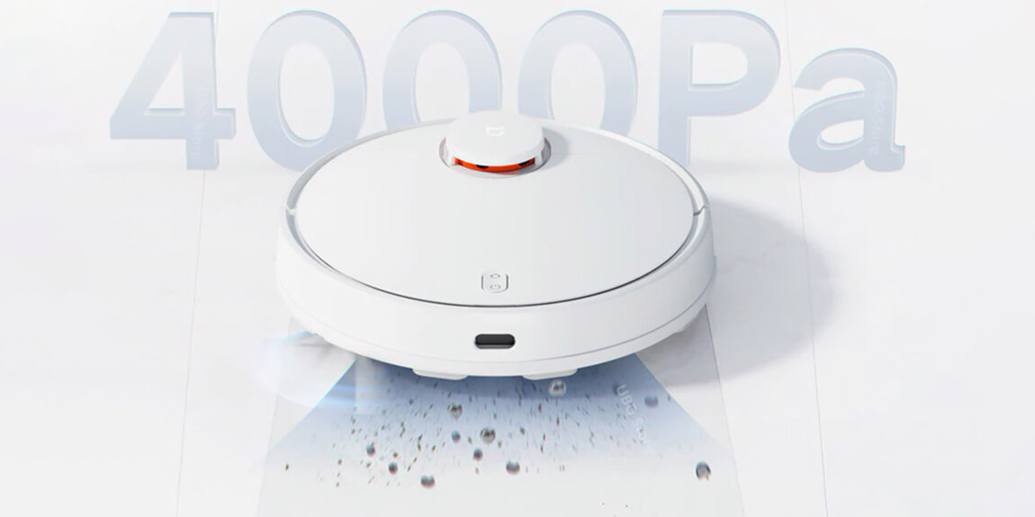 3c sweeping vacuum cleaner white b106cn. Робот пылесос Xiaomi Mijia sweeping Vacuum Cleaner 3c (b106cn).