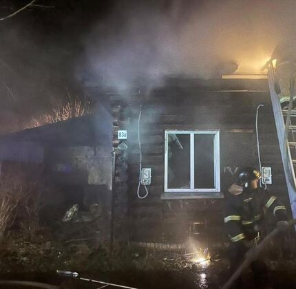    Пожар в жилом доме МЧС