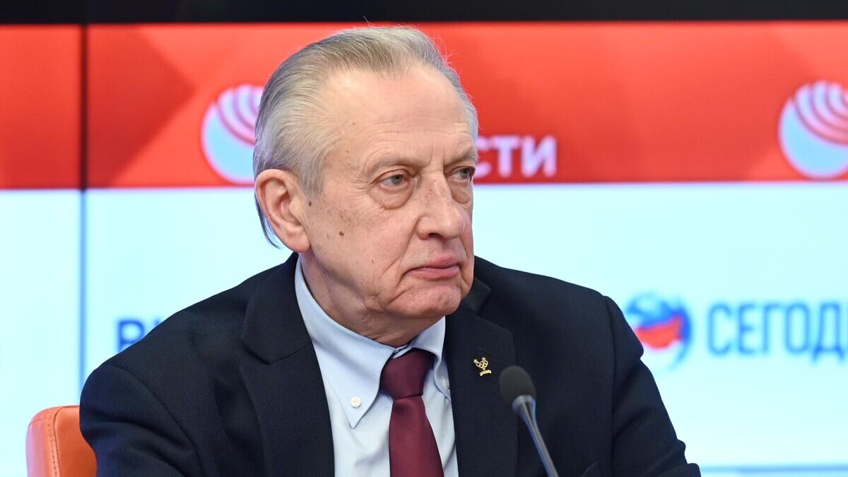    Президент Федерации фигурного катания России Александр Горшков© РИА Новости / Нина Зотина