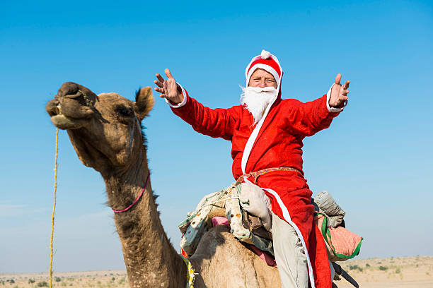 Санта в Кении