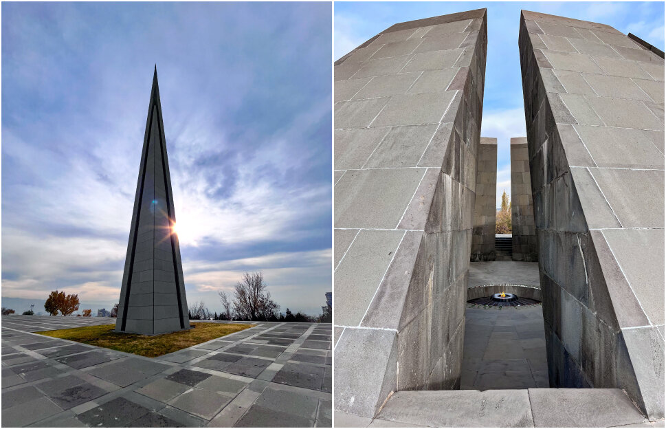 Ереван. Мемориальная комплекс "Цицернакаберд". Фото автора