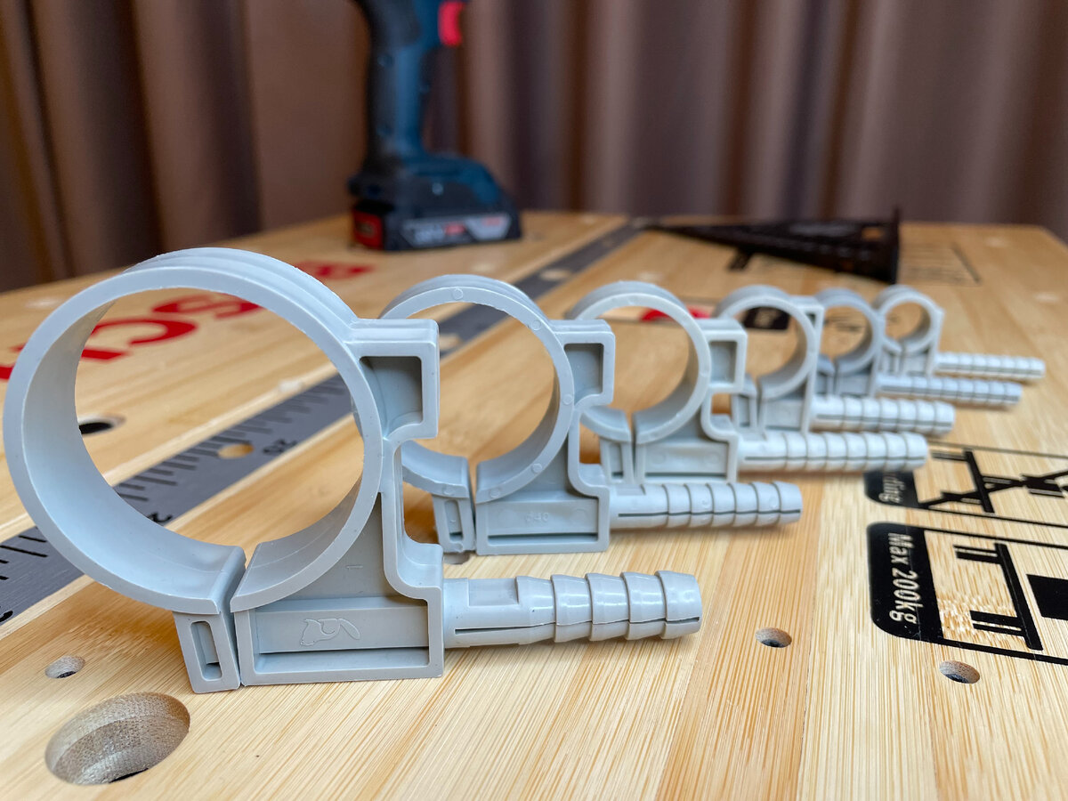 Пластиковые хомуты-дюбели. Необычное, но очень удобное решение для ...