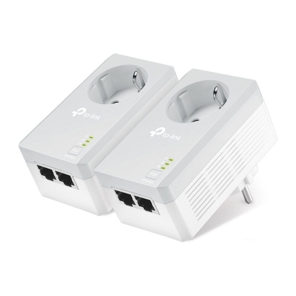 Комплект розеток tp link powerline tl pa4010p white схема работы и подключения