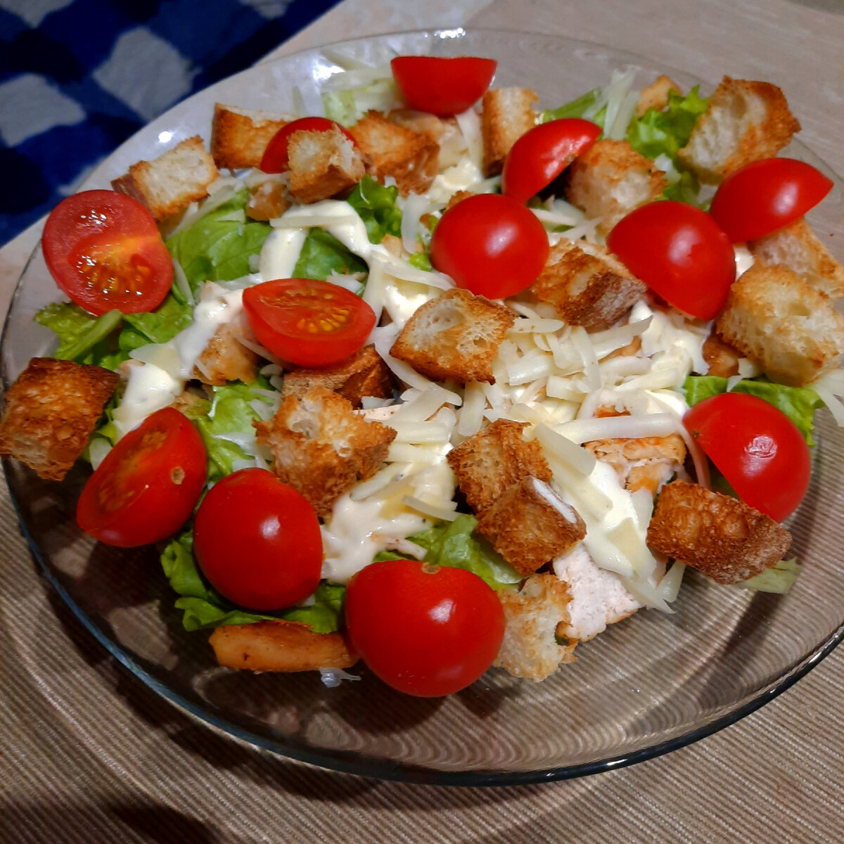 Вариант подачи салата