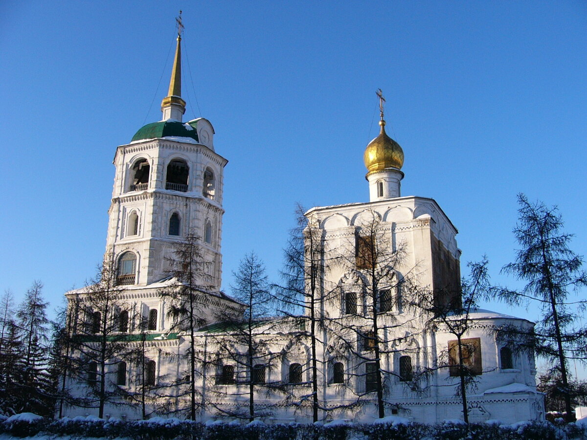 Спасская церковь иркутск фото