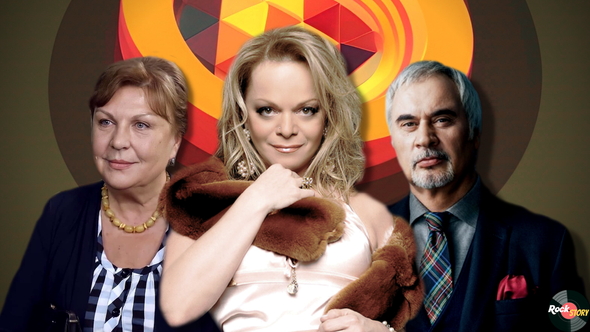 На фотографии: Татьяна Кравченко, Лариса Долина и Валерий Меладзе