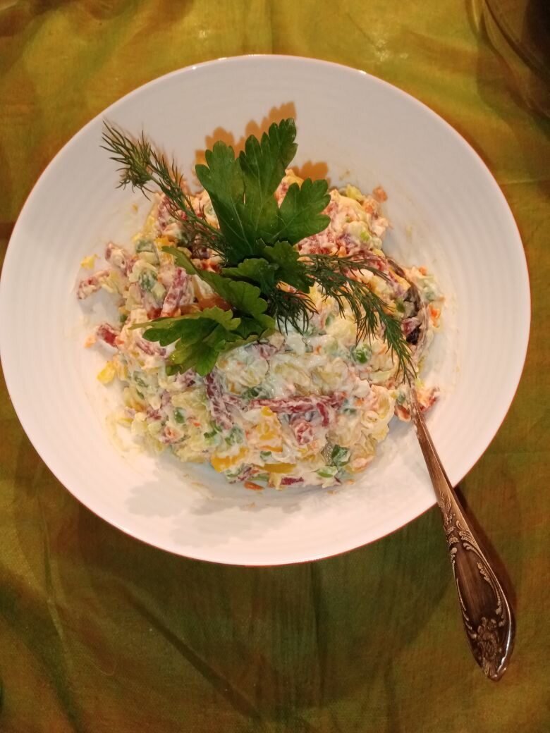 Салат Растрепка