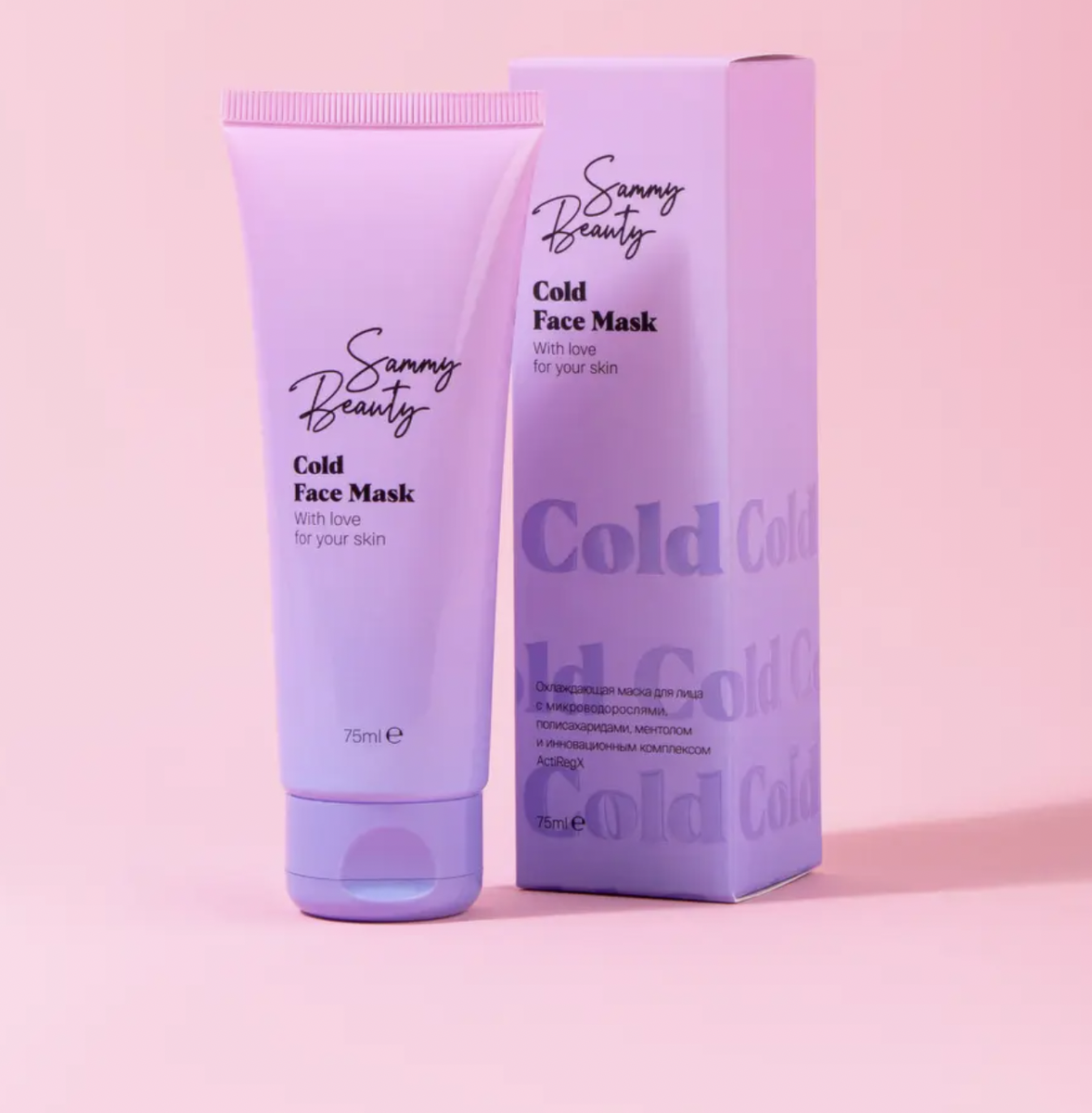 Охлаждающая маска для лица Sammy Beauty (1 090 руб.)