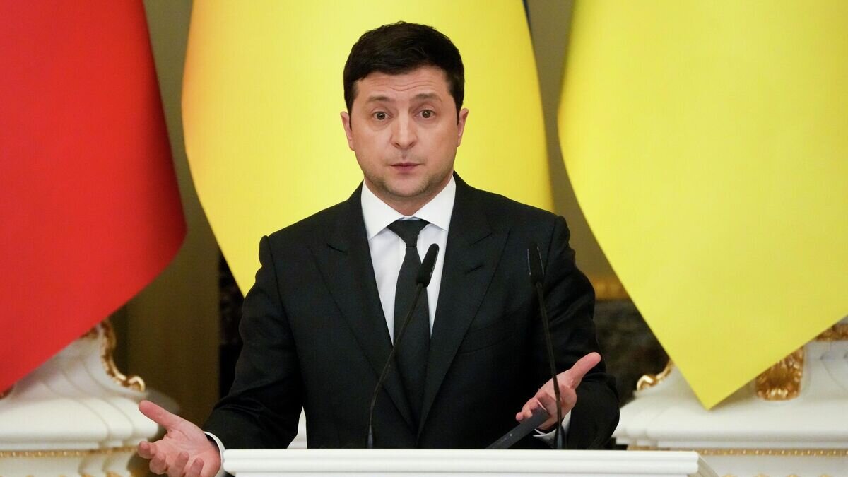    Президент Украины Владимир Зеленский© AP Photo / Efrem Lukatsky