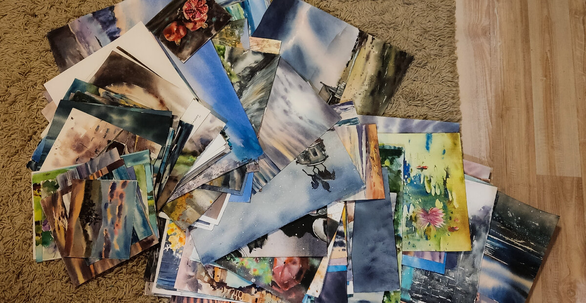 Это лишь малая часть накопившихся у меня работ.