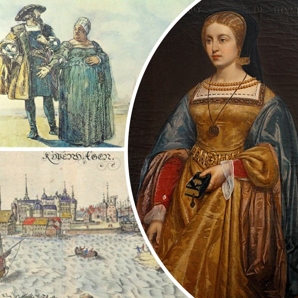 Кристиан II и Сигбрит. Изабелла Австрийская. Копенгаген.