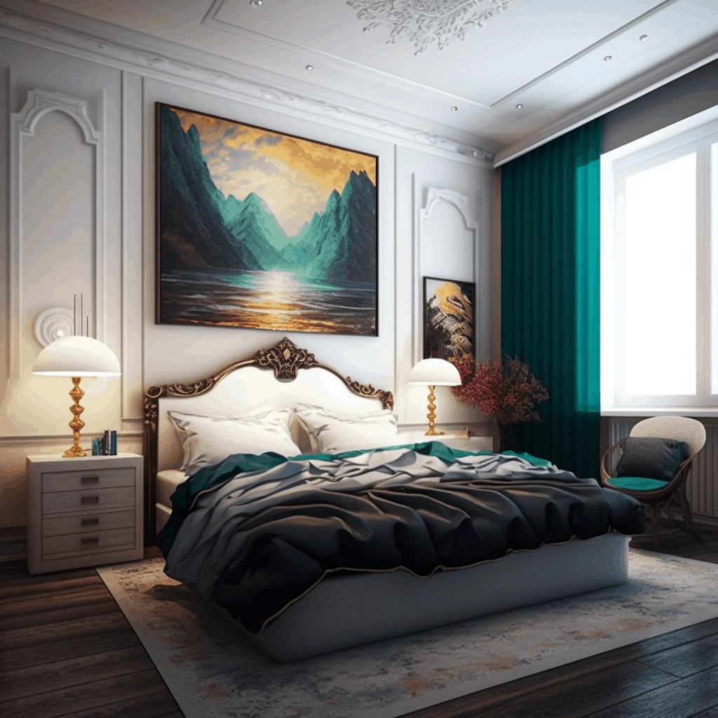 5 советов как выбрать идеальную картину для интерьера спальни