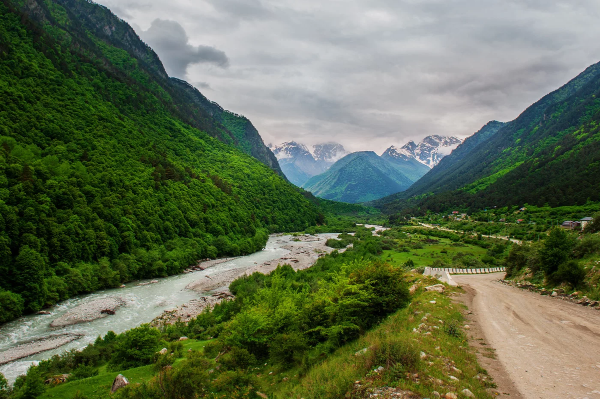 Водопад Тана Северная Осетия