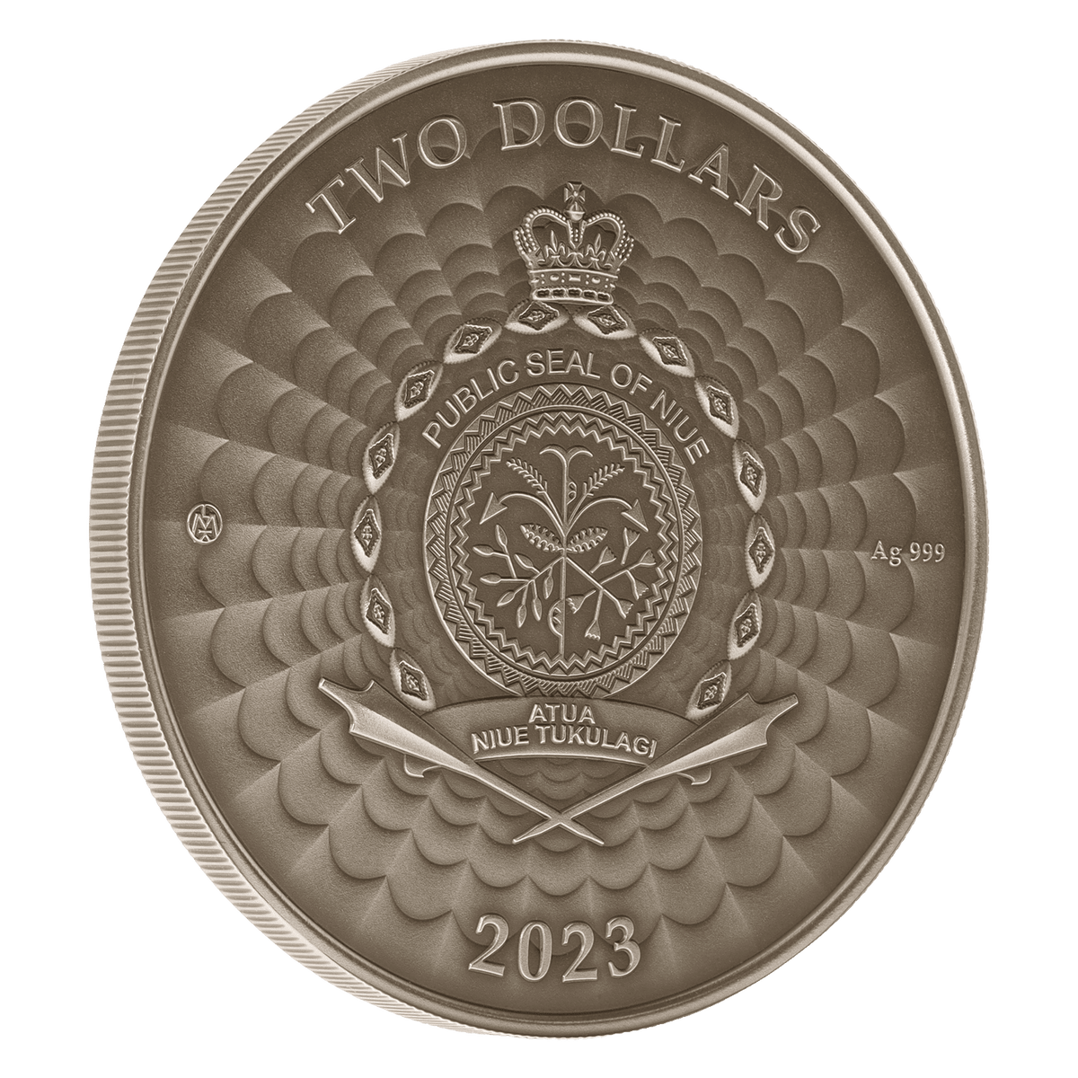 Изображение монеты "Катящийся телёнок".