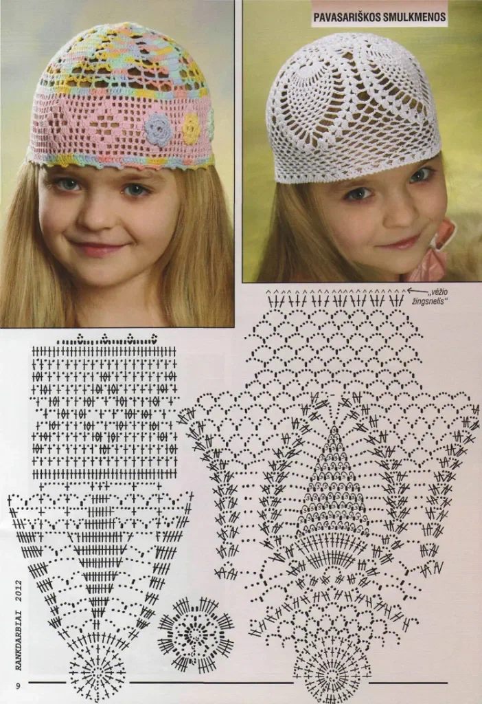 Crochet Summer Hats for Kids and Adults