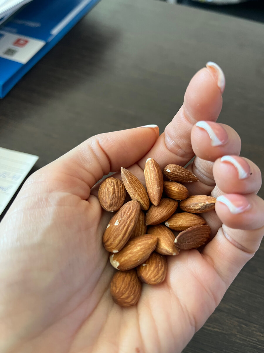 Очень люблю миндаль! Фото автора 