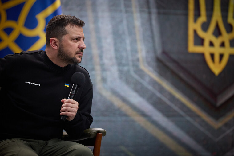    Владимир Зеленский сообщил, что Украина еще не развернула ПВО Patriot