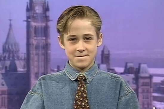 Райан Гослинг в детстве