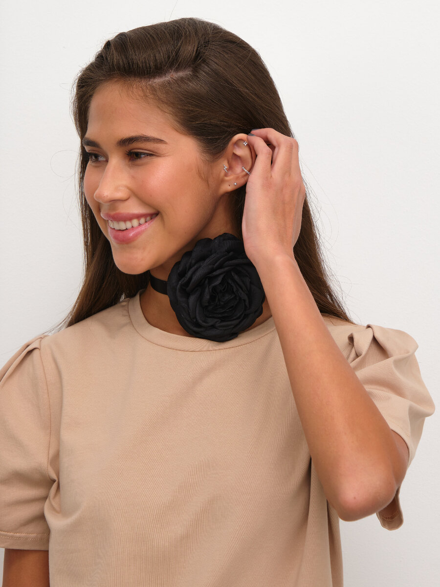 Чокер цветок "Роза" 