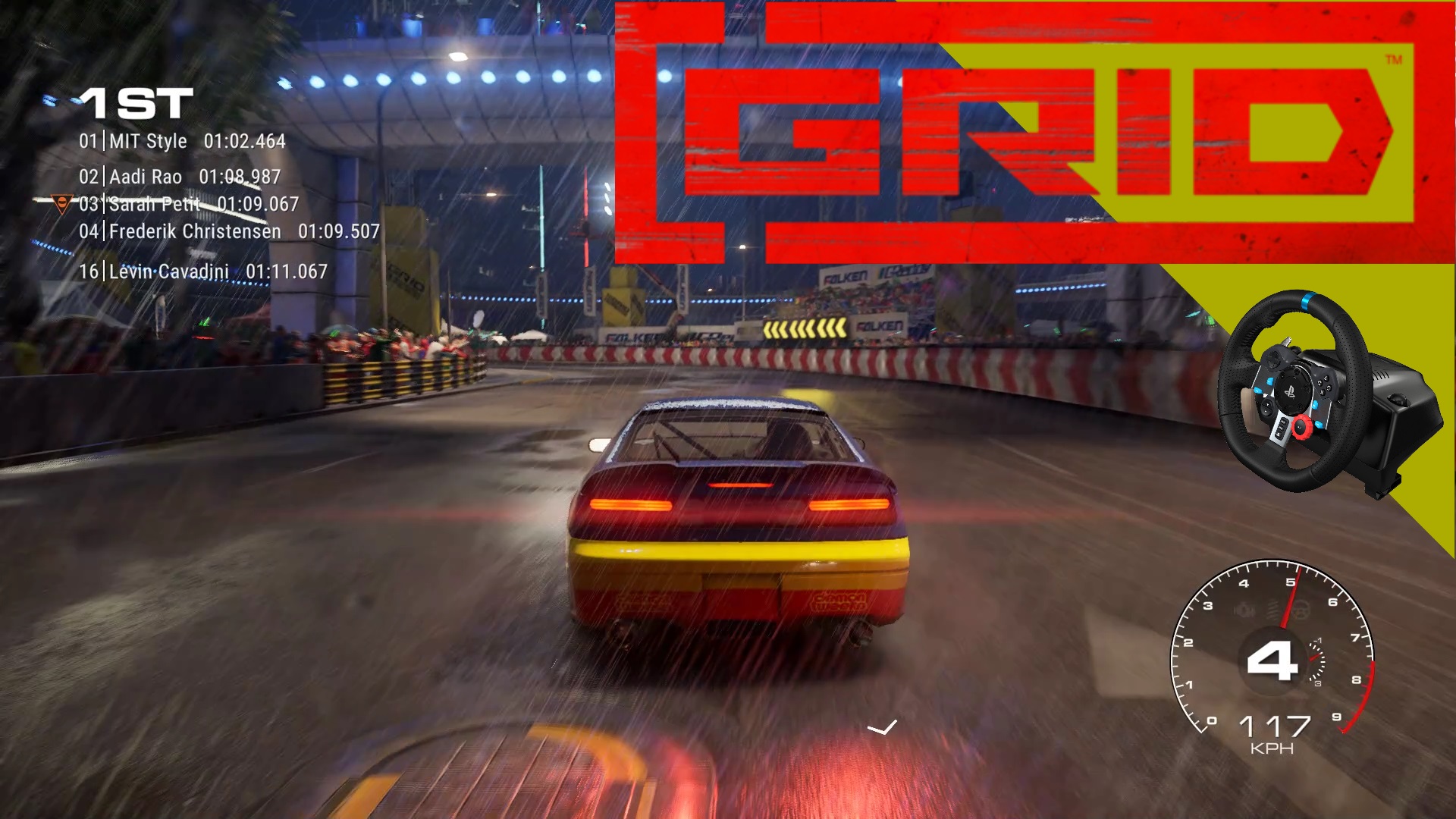 Прохождение игры GRID | JDM TIME ATTACK TROPHY - NISSAN 300ZX | Logitech G29