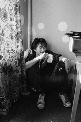 Виктор Цой. Фото 1986 года. 