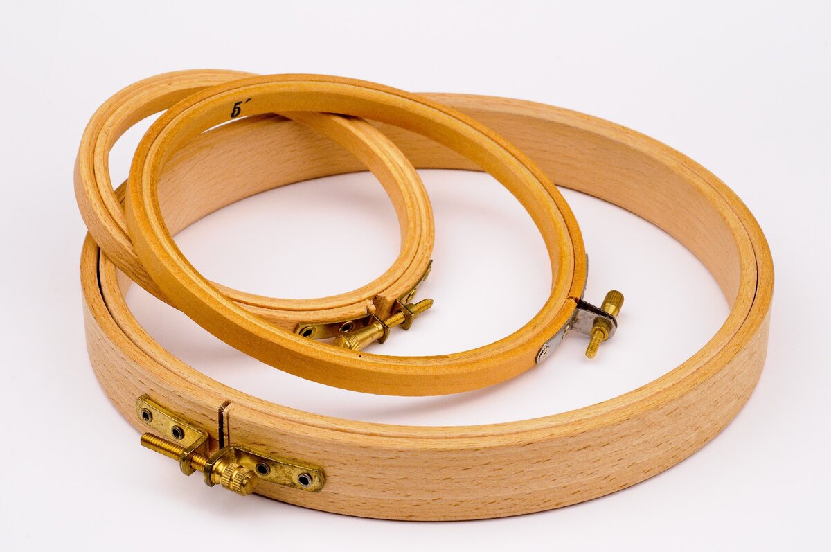 German Wooden Embroidery Hoops