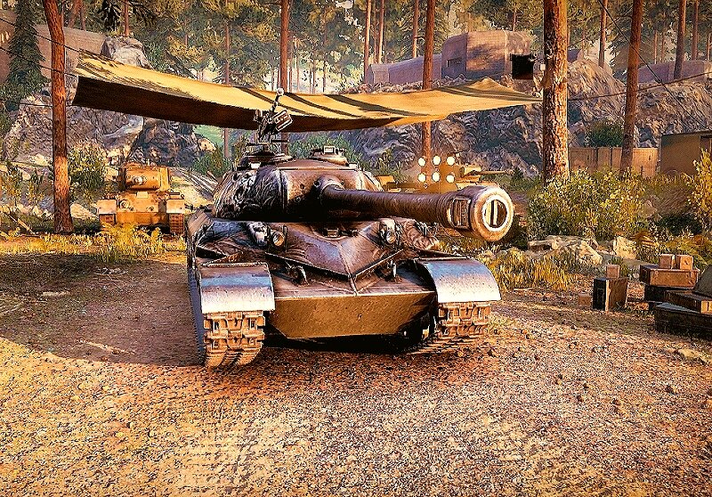 Китайский ТТ VIII уровня WZ-111 Alpine Tiger.