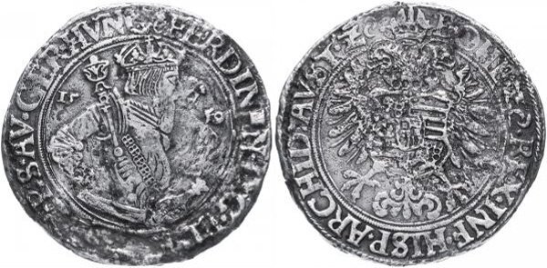 Богемия, 1 талер, 1559 год