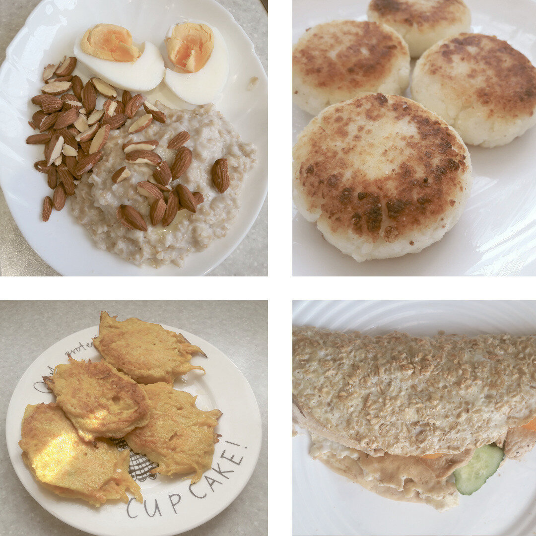 варианты вкусного и сытного завтрака