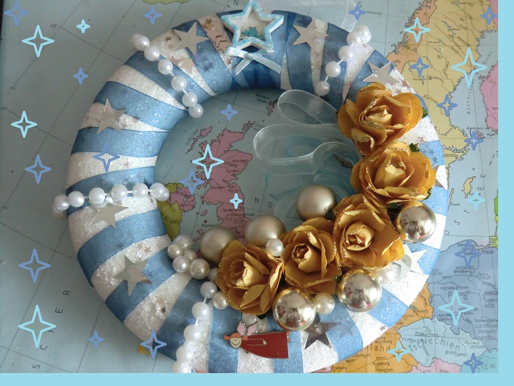 Лилли Бранд - венок с желтыми розами