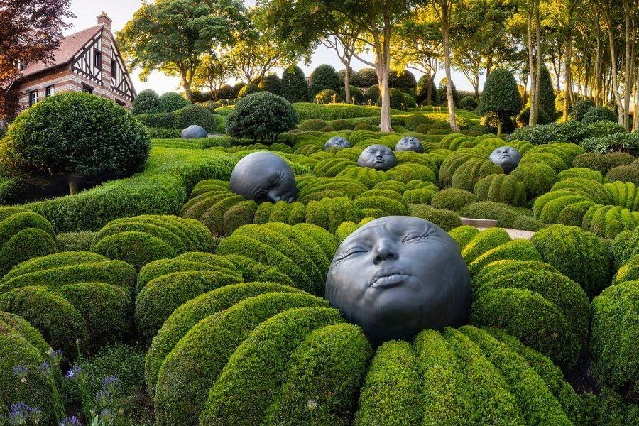 «Капли дождя» в Les Jardins d’Etretat