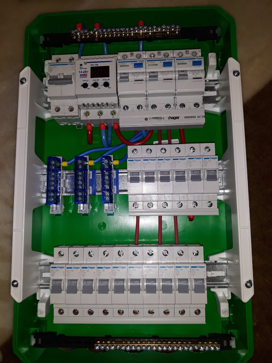 Сборка электрощитка своими руками или