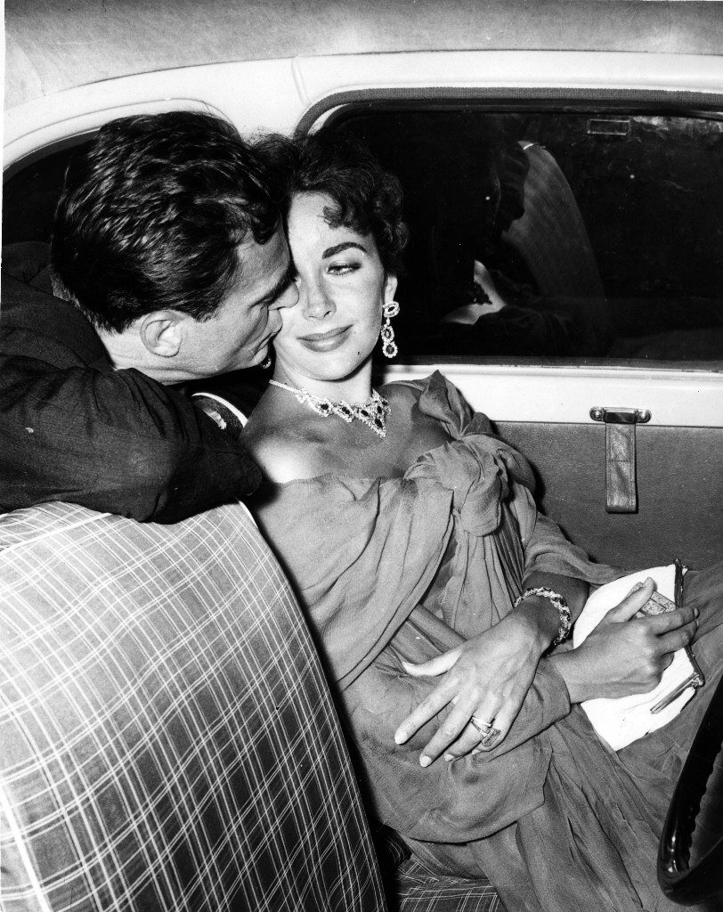 Элизабет Тейлор и Майк Тодд, 1957