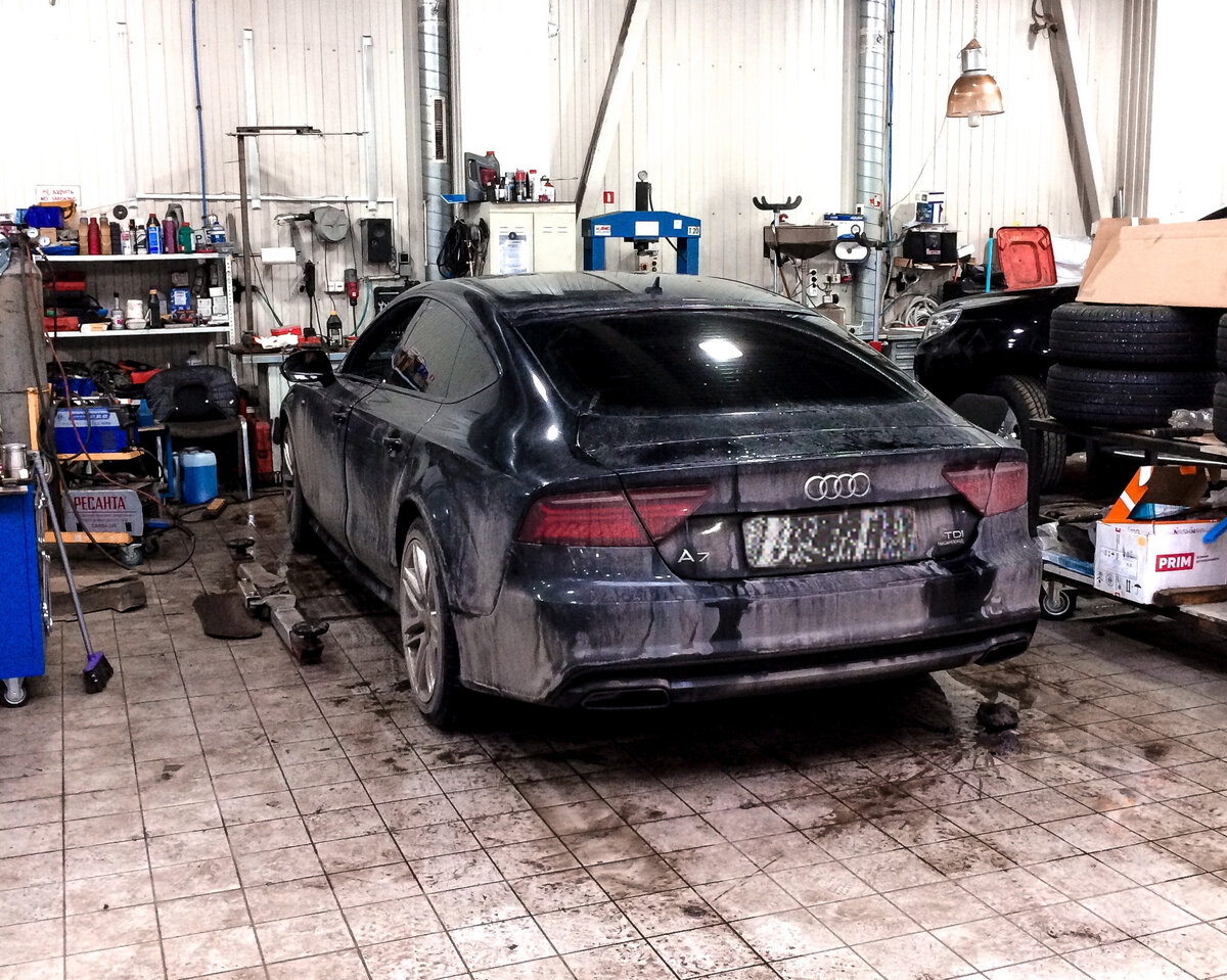 Пациент Audi A7 3.0 TDI 245лс