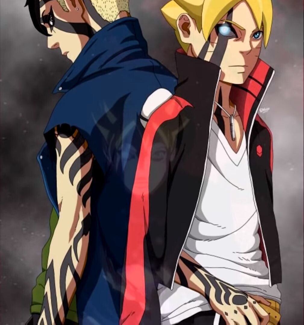 Боруто и Каваки,