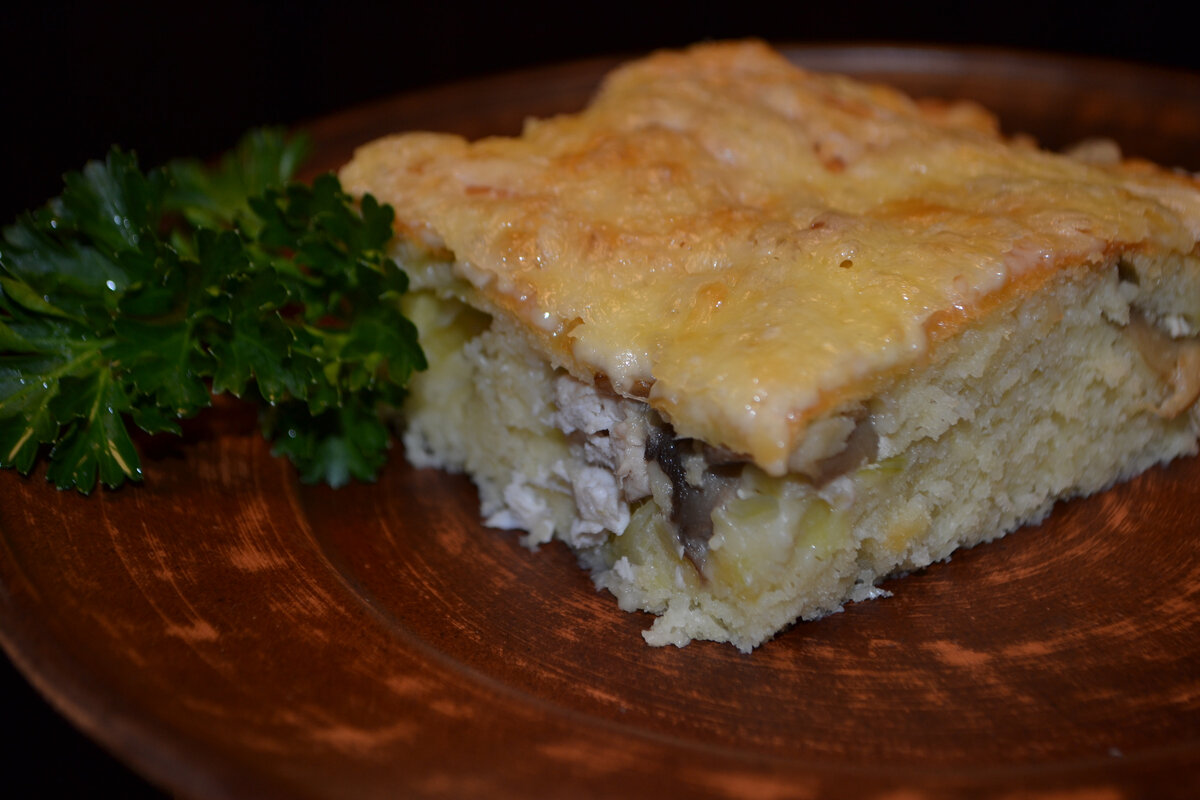 Готовлю закусочный пирог, когда хочется просто, дешево и вкусно. Очень мягкое тесто. (как по мне, так рецепт на скорую руку)