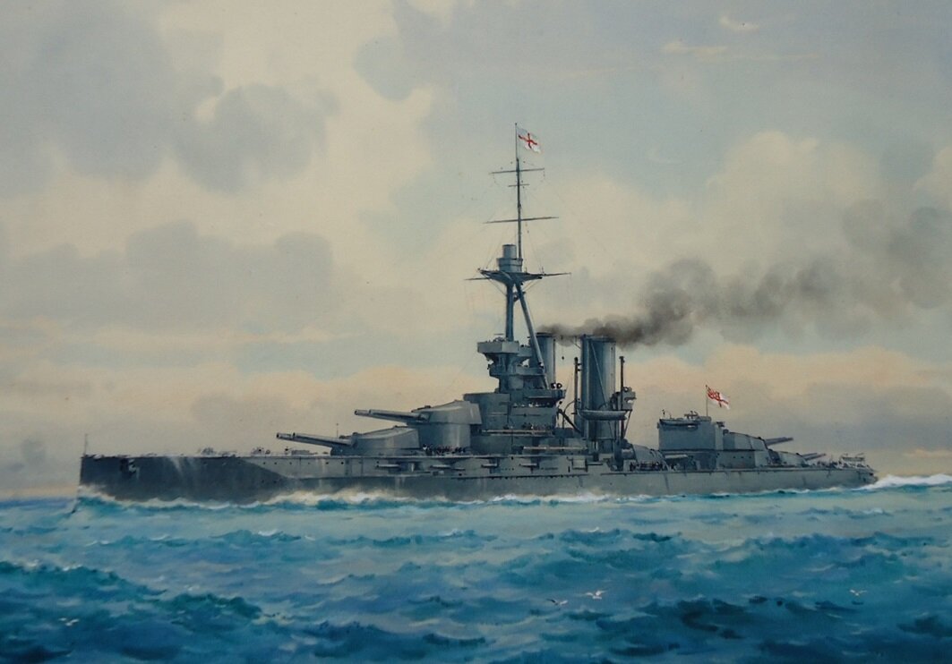 Английский линкор типа «Айрон Дюк»