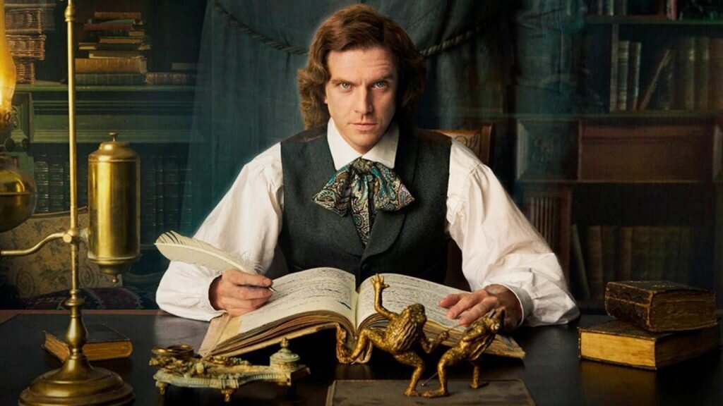 Дэн Стивенс в роли Чарльза Диккенса в фильме «Необыкновенная история на Рождество»