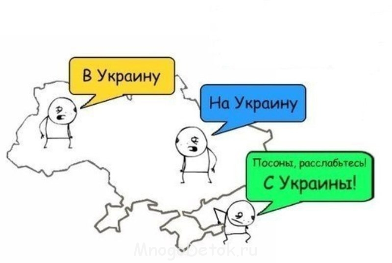 Украинский или украинский. В или на Украине. На или в Украине как правильно. Правильно на Украине или в Украине. Жить в Украине или на Украине.