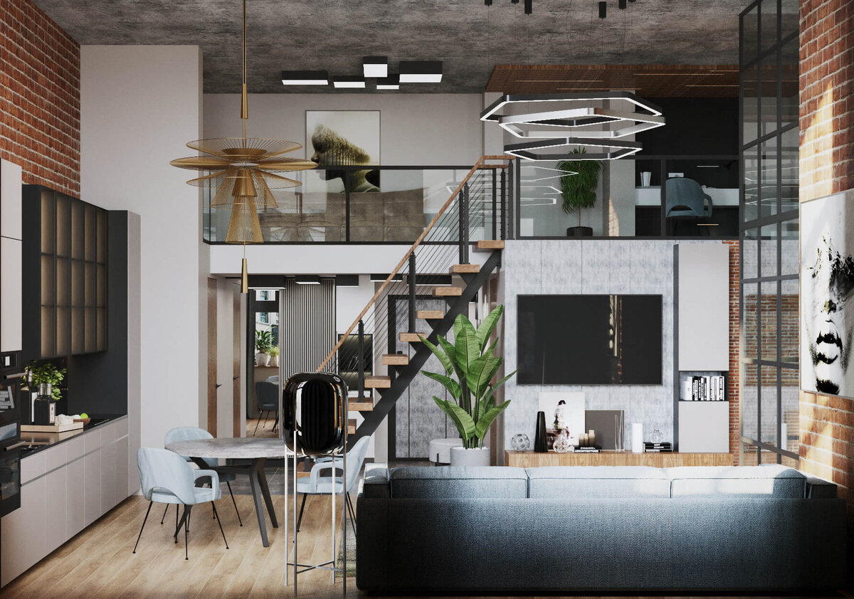 Двухуровневые квартиры с террасой в ЖК DOK